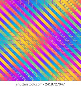 Vector image with diagonal lines. Abstract lowpoly background. Triangless diagonal pattern. Vector seamless pattern.