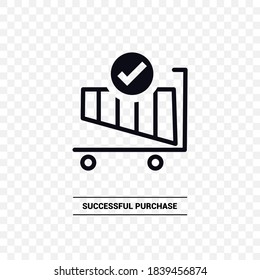 Vector image. Digital media purchase icons.