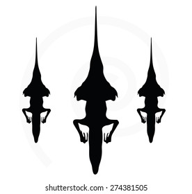 Vector Image - dinosaurs raptor isolated on white background
