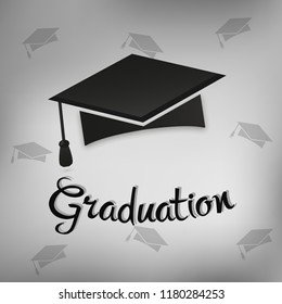 vector image of a diploma awarding ceremony