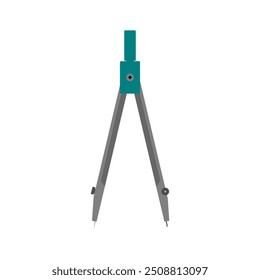 Pinza divisoria de Imagen de Vector sobre fondo blanco. Ilustración vectorial. diseño plano.