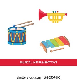 Vector image. Drawing of musical instruments.