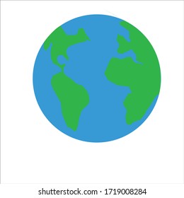 vector image of the earth