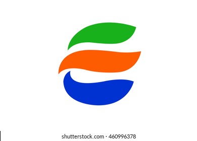 Vector image of Echizen city flag, Fukui prefecture , Japan. Proportion 2:3. EPS10.   