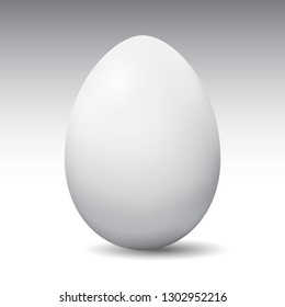 vector image of eggs on a white background, easter egg