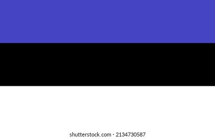 vector image of Estonia flag