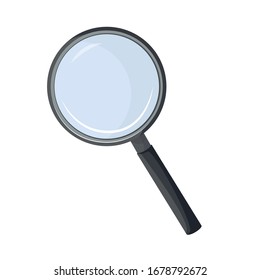 Vector image of an exhilarating cliff on a white background.