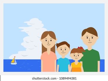 Vector image , Family