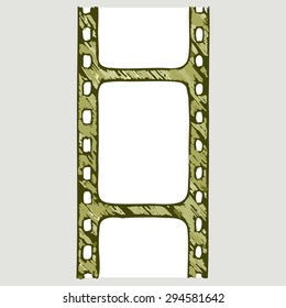 Vector image. Film strip