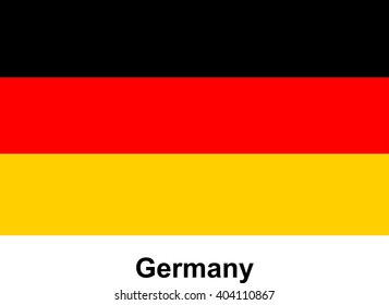 vector image of flag Germany