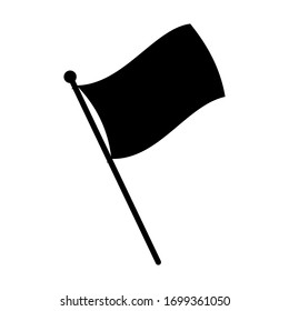 Vector image of flag icon.