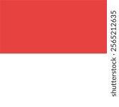 Vector image of the flag of the canton of Solothurn with accurate proportions and official colors