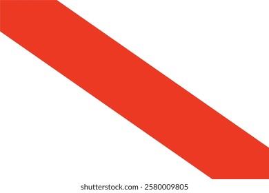 Vector image of the flag of Strasbourg, France.