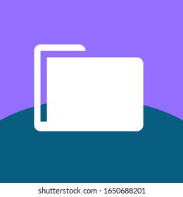 A Vector image of a Folder