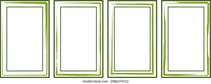vector image of a frame for a notebook.