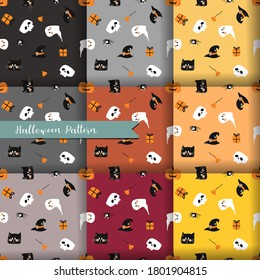 Vector image. Fun motif to decorate on Halloween. Modular image to enlarge.