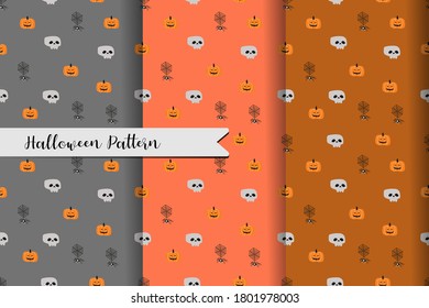 Vector image. Funny Halloween pattern. Image to decorate.