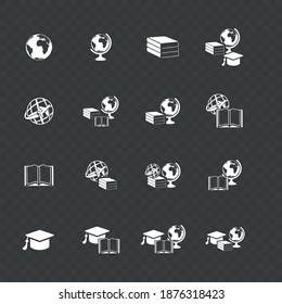 Vector image. General culture, wisdom or learning icon. Image of education and culture.
