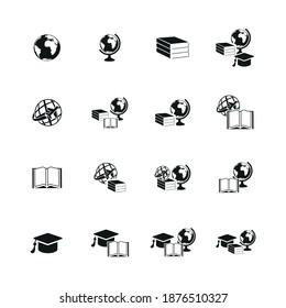 Vector image. General culture, wisdom or learning icon. Image of education and culture.
