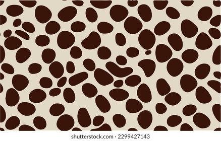 vector image with geometric figures and in disorder chaos