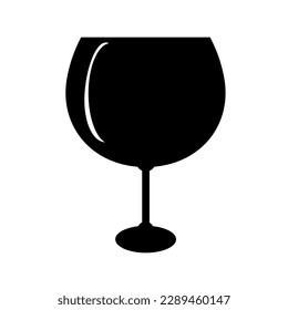 Vektorbild eines Glases für Ihr Logo oder Symbol