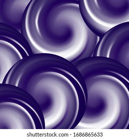 Vector image of gradient circles in a chaotic order. Modern cover template, eps