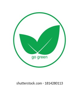 imagen vectorial de hojas verdes, hojas de té, ir verde, tranquilizante, calmante