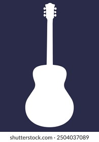 vector image of a guitar musical instrument