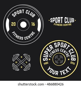 Vector image of gym logo