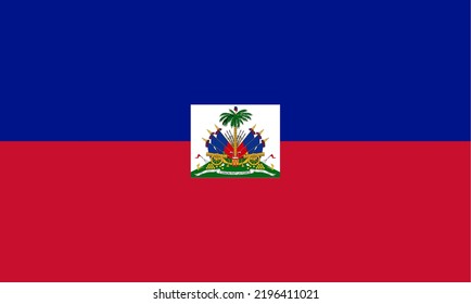 A vector image of the Haiti flag