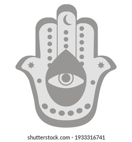 vector image of hamsa hand