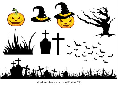 vector image happy halloween