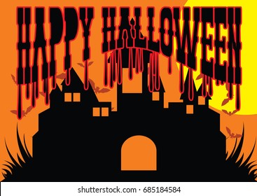 vector image happy halloween