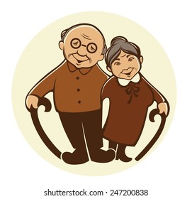 Old-age Stock Vectors, Images & Vector Art | Shutterstock