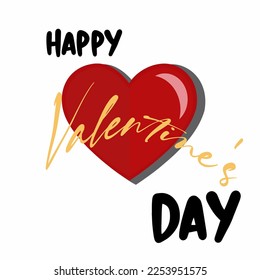 días de San Valentín felices de imágenes vectoriales