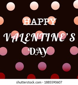 Vector image "Happy Valentine's Day"