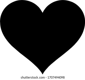 Imagen vectorial de un corazón como símbolo de amor