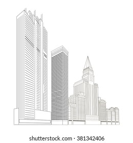 21,011 High rise building Stock Illustrations, Images & Vectors ...