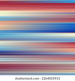 Vector image with horizontal defocused thin lines