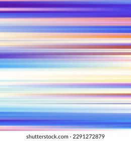 Vector image with horizontal defocused thin lines
