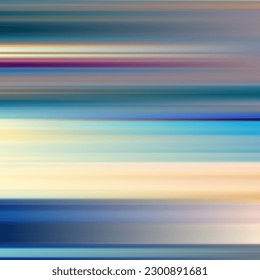 Vector image with horizontal defocused thin lines