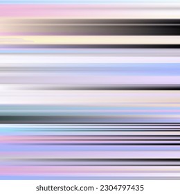 Vector image with horizontal defocused thin lines