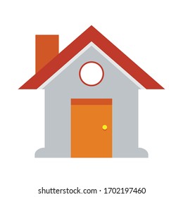 Imagen vectorial de la ilustración vectorial de la casa