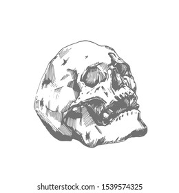 Imágenes Fotos De Stock Y Vectores Sobre Monster Demon - stock photo vector of a human skull with two guns roblox
