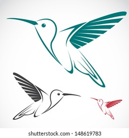 Vector image of an hummingbird 