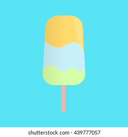 vector image of ice cream