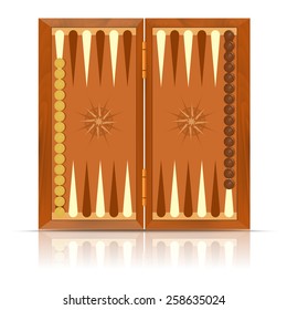 Vector image of an icon of Backgammon