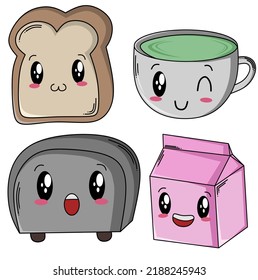 vector image of icon for breakfast.