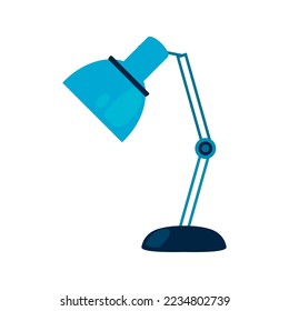 vector image icon of desk lamps with white background