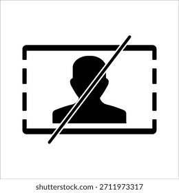 Vector image icon, no image symbol. Image coming soon. No photo available. Missing or missing image sign for website or mobile app.